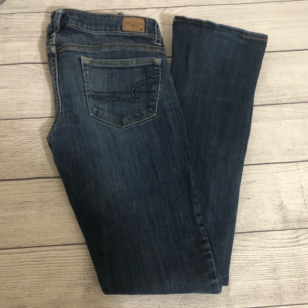 American Eagle Stretch Jeans size 8 Long